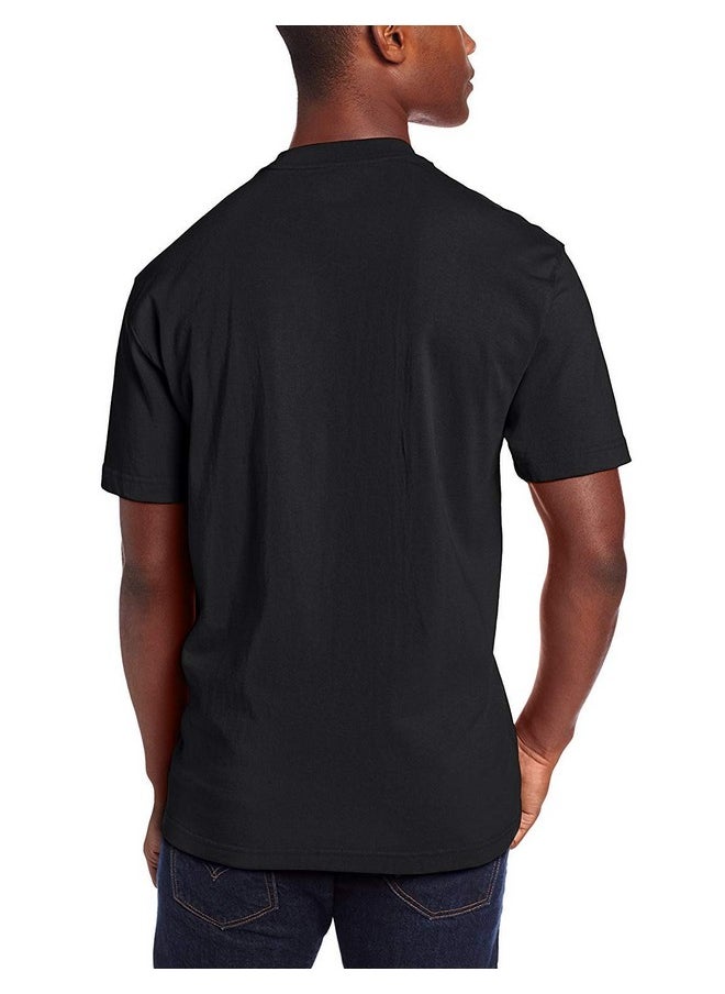 Dickies mens Heavyweight Crew Neck Short Sleeve Tee Big-tall T Shirt, Black, X-Large Tall US