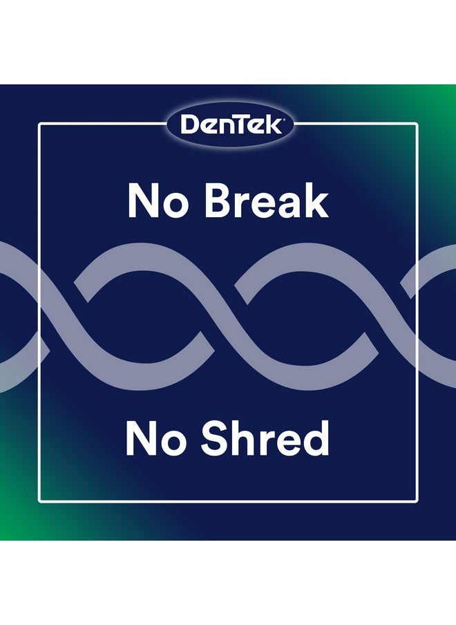 DenTek Triple Clean Advanced Clean Floss Picks, No Break & No Shred Floss, 150 Count, 6 Pack