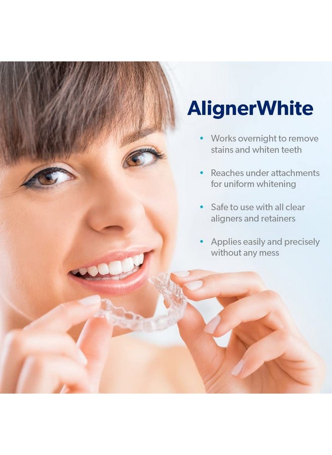 EverSmile AlignerWhite Teeth Whitening Pen | for Clear Aligners and Retainers, Aligner Whitener, Gel Whitening Pen in Fresh Mint. Twist, Apply and Smile!