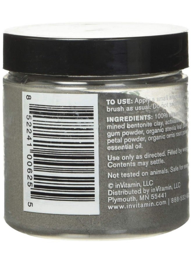 InVitamin Natural Whitening Activated Charcoal Powder for Teeth and Gums (Spearmint)