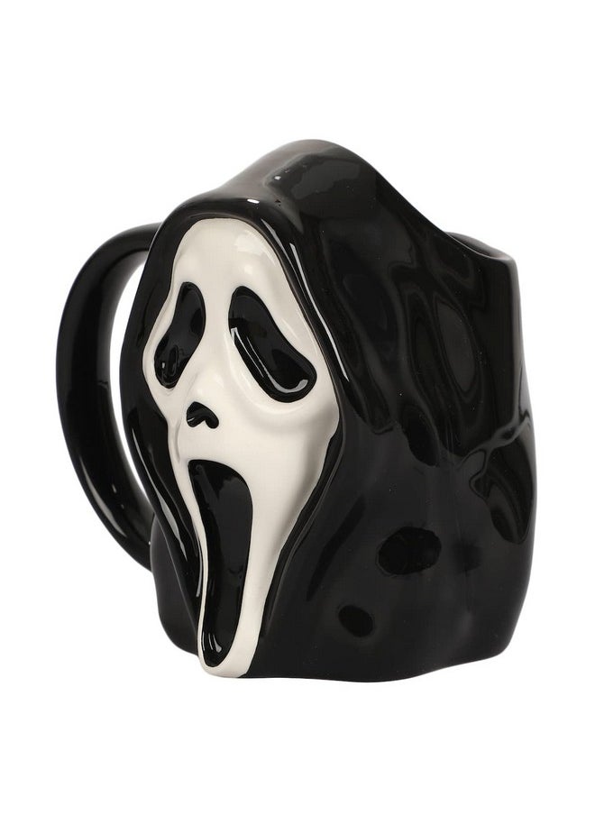 Bioworld Ghost Face 16 Oz Sculpted Ceramic Mug