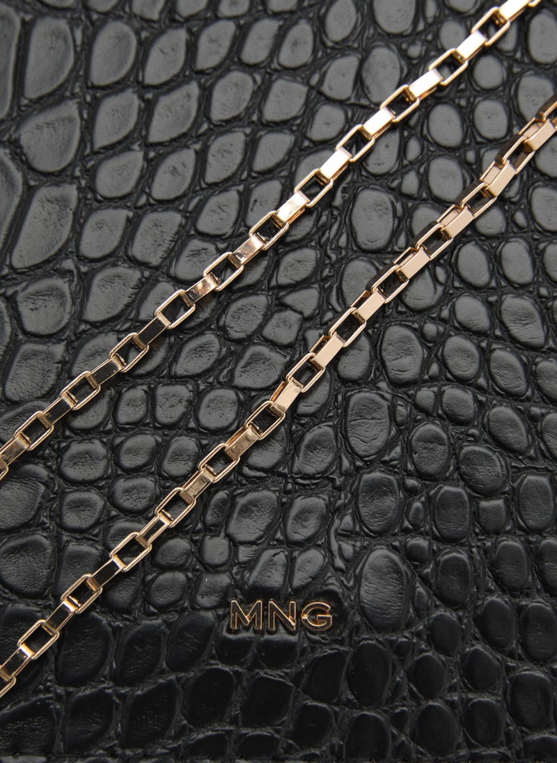 G-- Leonora Chain Detailed Crossbody