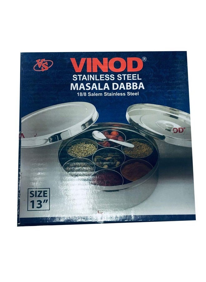 Vinod Stainless Steel Masala Dabba - Multicolor