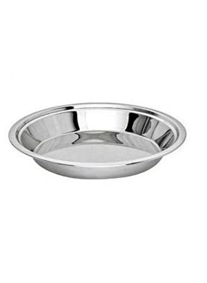 Vinod Stainless Steel Heavy Parat (Diameter - 31 cm, Height 4.7 cm)