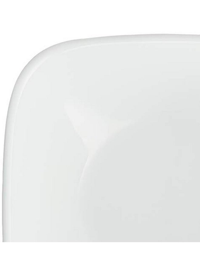 Corelle Vitrelle 1-Qt Serving Bowl, Large Serving Bowl, Triple Layer Glass, Crack and Chip Resistant, Square Serving Trays, 7.75