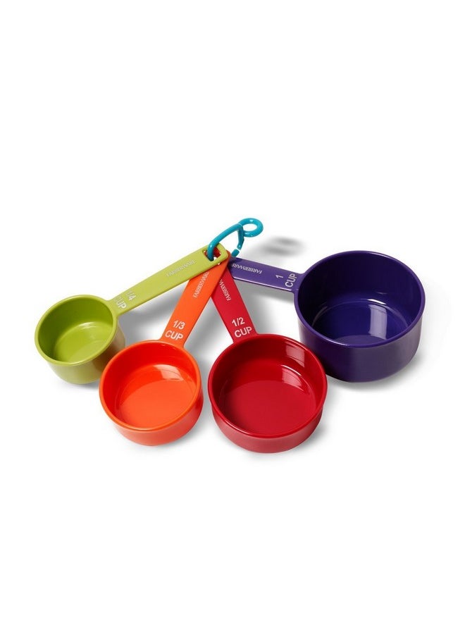 Farberware Color 9-Piece Plastic Measuring Cups and Spoons Set