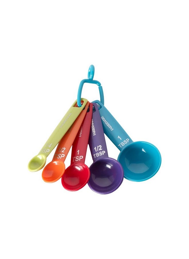 Farberware Color 9-Piece Plastic Measuring Cups and Spoons Set