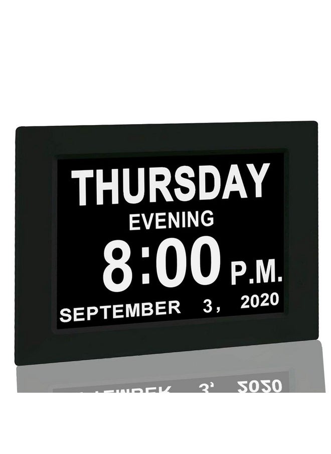 JALL 【New 2024】 Digital Calendar Alarm Day Clock - with 8