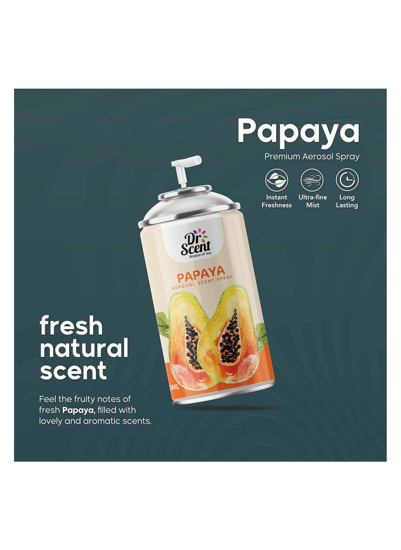 Rawaieh Al Zuhor Air Freshener Papaya Aerosol Spray (300ml)