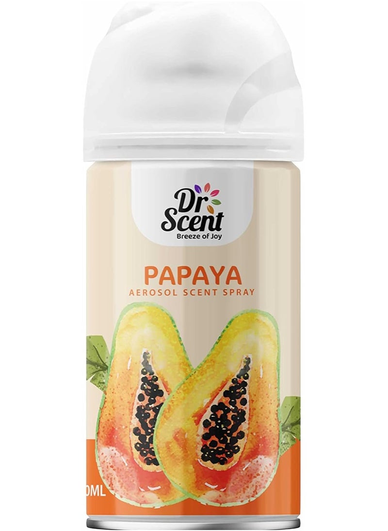 Rawaieh Al Zuhor Air Freshener Papaya Aerosol Spray (300ml)