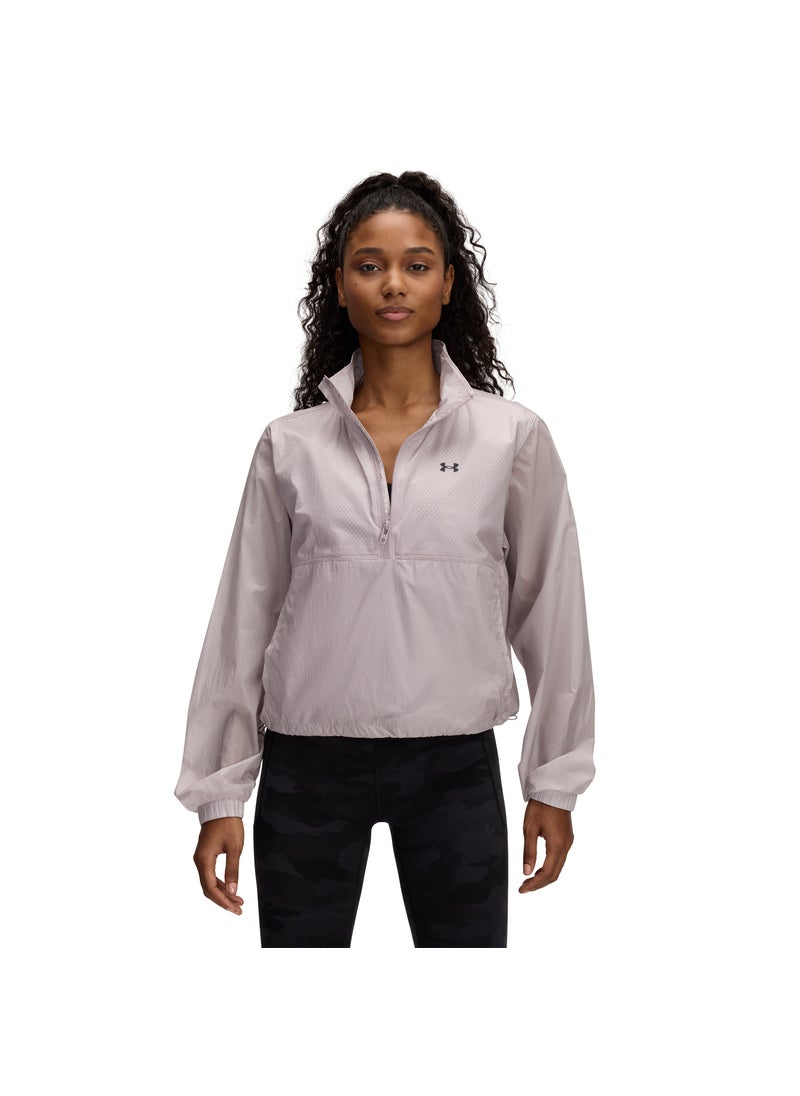 Women's UA Rival Woven ½ Zip Anorak