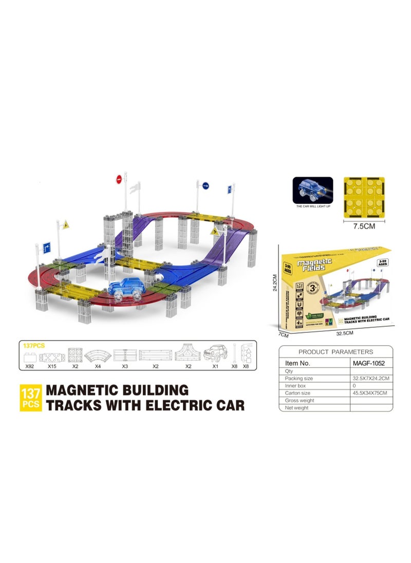 137pcs Race Track Magnetic