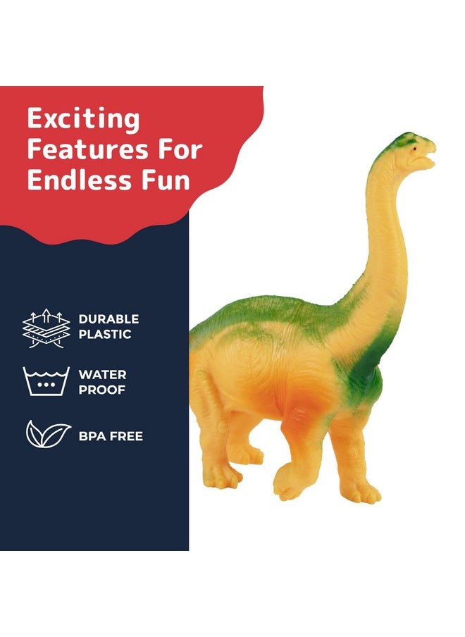 Dinosaur Toys For Kids 3-5 (12 Plastic Dinosaur Figures & Interactive Dinosaur Book With Sound) - Toddler Dinosaur Toy, Kids Dinosaur Toys For Girls, Boys, Toddlers, Dinosaurs For Kids 3-5