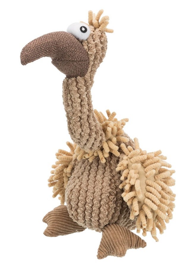 Trixie Vulture Gustav Squeaky Plush Toy for Dogs & Other Animals, Polyester Material, Machine Washable Chew Safe Soft Cuddly Pet Toy, Ideal for Indoor Play - 24cm