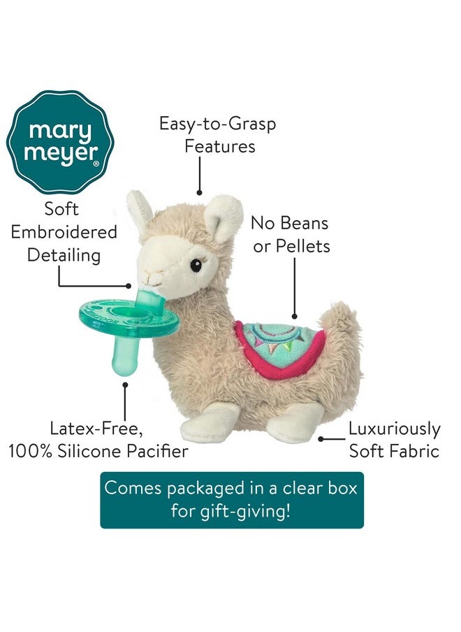 Mary Meyer WubbaNub Infant Pacifier, 6-Inches, Lily Llama 1 Count (Pack of 1)