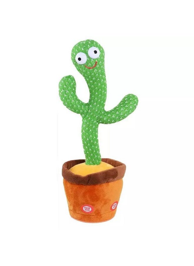 GOLD LEAF Dancing & Talking Cactus Toy 6-12 Months,Cactus Repeats What You Say with LED and Music-15 Second Voice Recorder