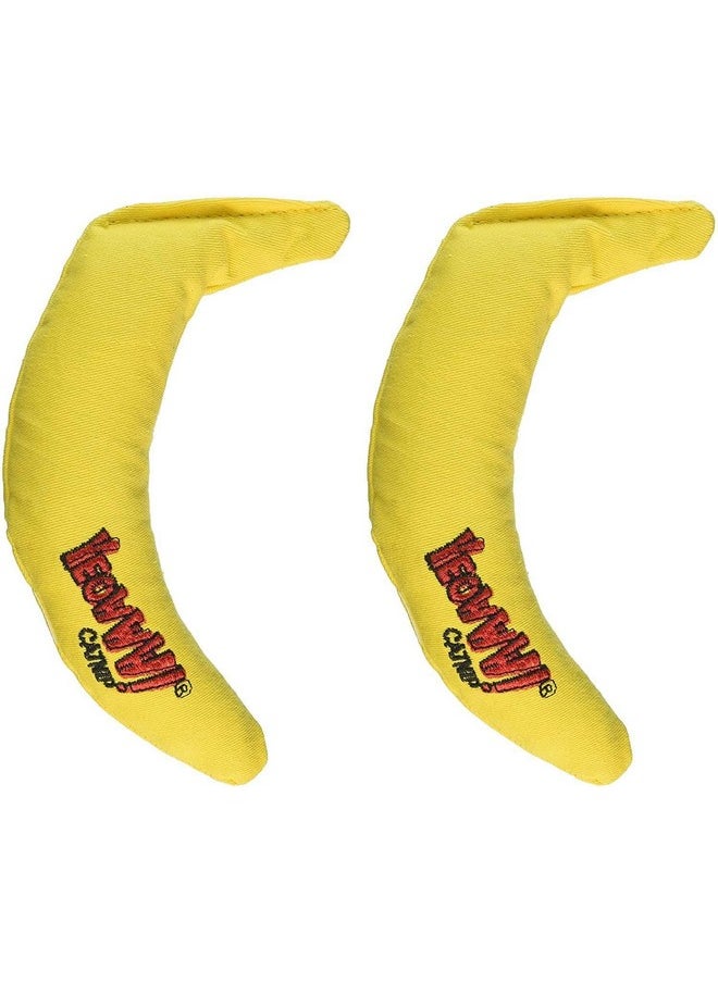 Yeowww! Yellow Banana Catnip Toy (2 Pack)