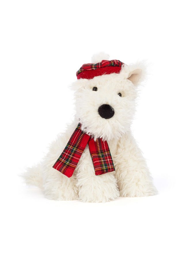 Winter Warmer Munro Scottie Dog Stuffed Animal, 8 Inches | Dogs & Puppies Plush Toy | Classic Children'S Gift | Christmas