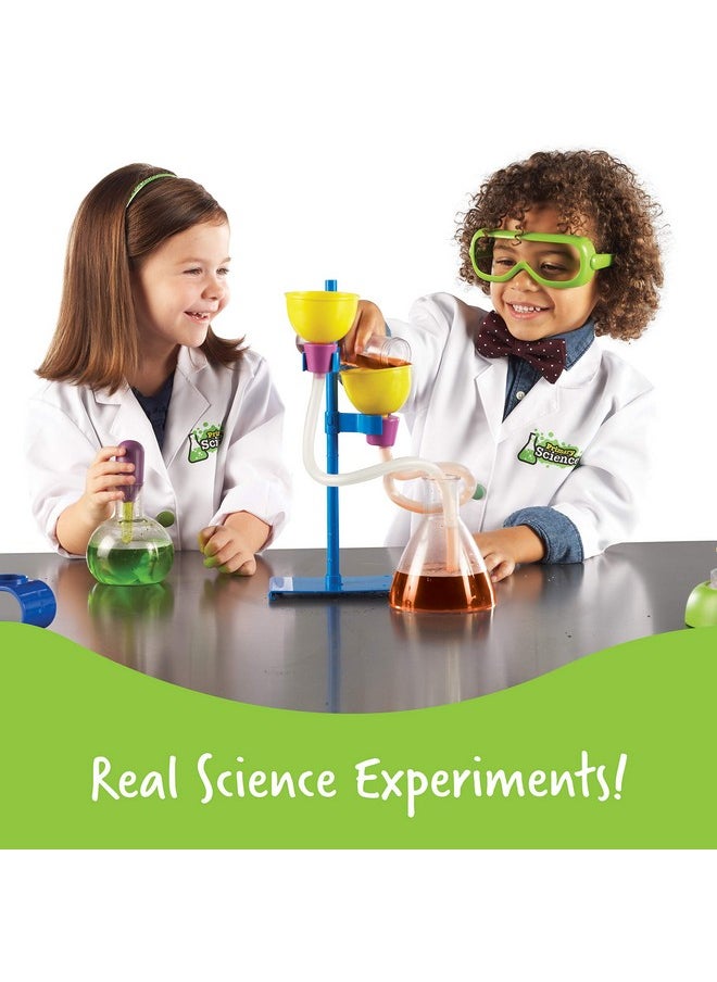 Learning Resources Primary Science Deluxe Lab Set - 45 Pieces, Ages 3+ Preschool Science Kit, STEM Toys, Science Experiments for Kids, Preschool Learning Toys