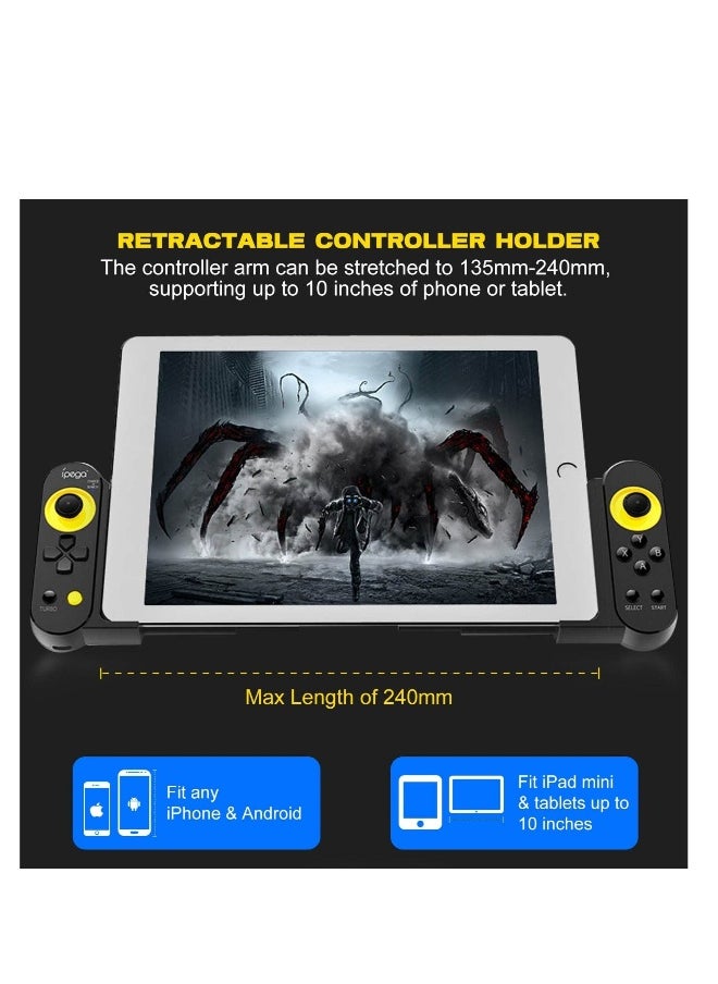 Mobile Gaming Controller, Direct Play, Stretchable, Gamepad Joystick