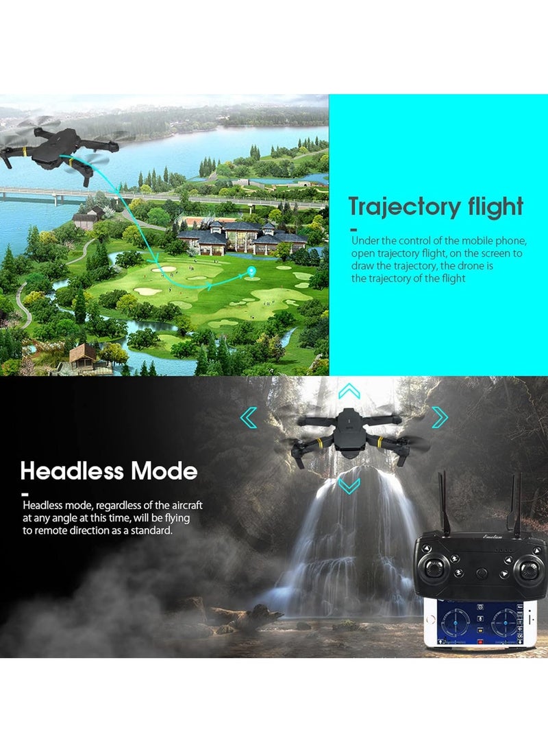 Dual Camera Drone Batteries Suitable for Beginners and Kids