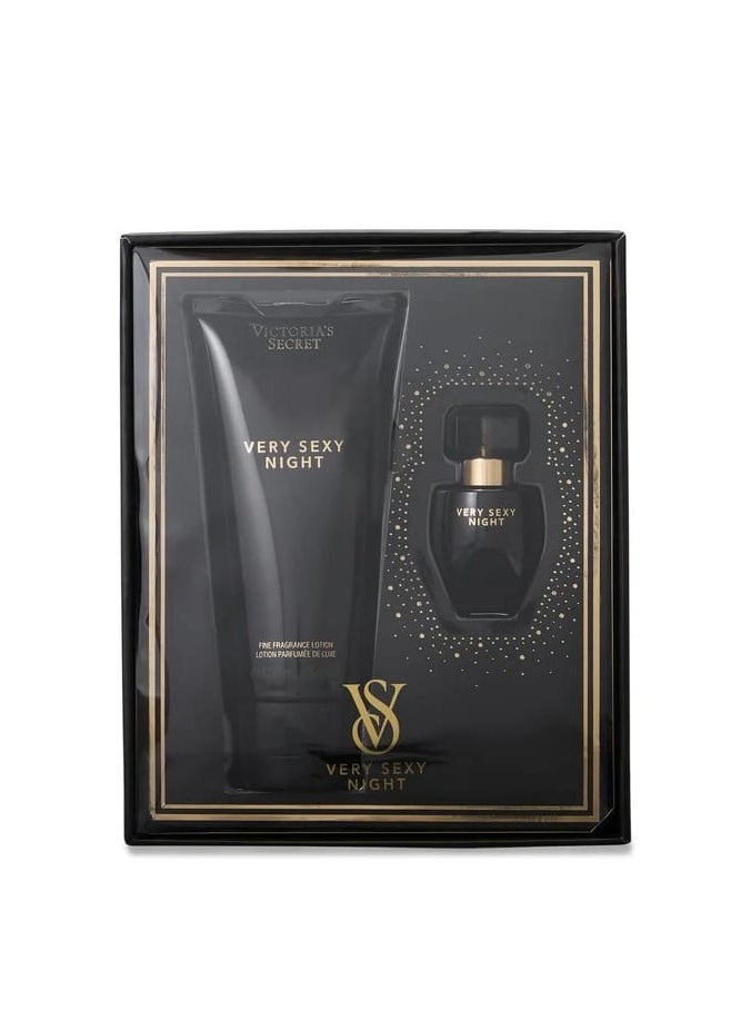 Victoria's Secret Very S*xy Night Mini Duo Set - 100ml Fragrance Lotion & 7.5ml Perfume