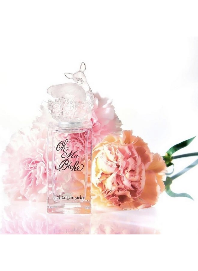 Lolita Lempicka Oh Ma Biche Eau De Parfum Spray - Natural, Aromatic Citrus - Ideal for Daily Wear and Special Events - 1.7 Oz