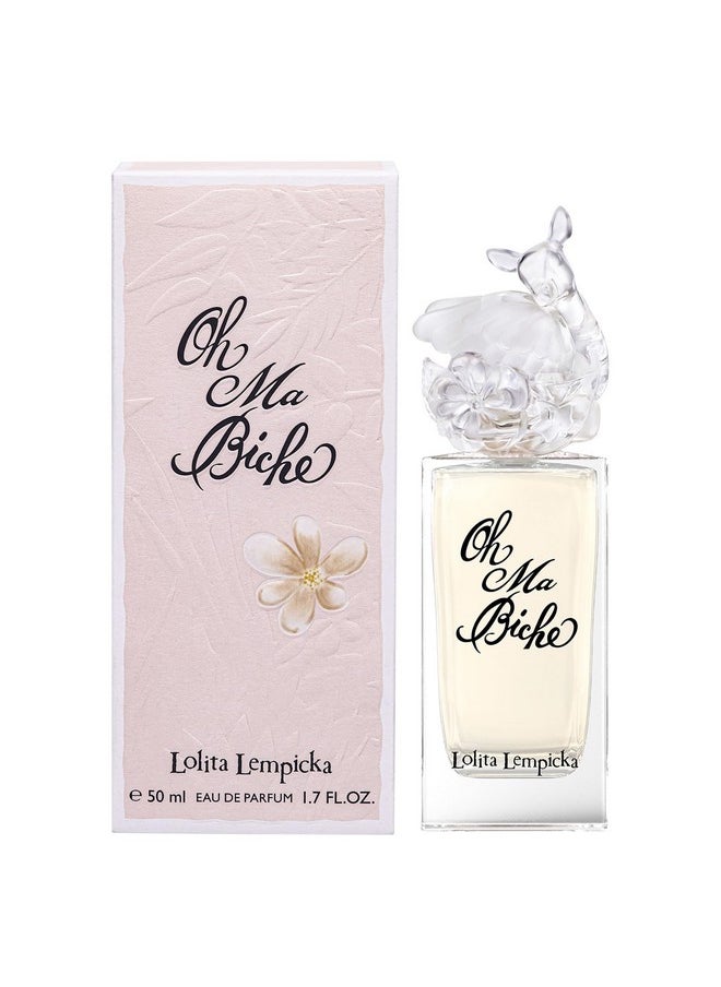 Lolita Lempicka Oh Ma Biche Eau De Parfum Spray - Natural, Aromatic Citrus - Ideal for Daily Wear and Special Events - 1.7 Oz