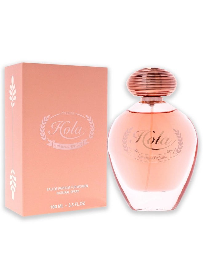 New Brand Perfumes Hola Women 3.3 oz EDP Spray, (A7854)