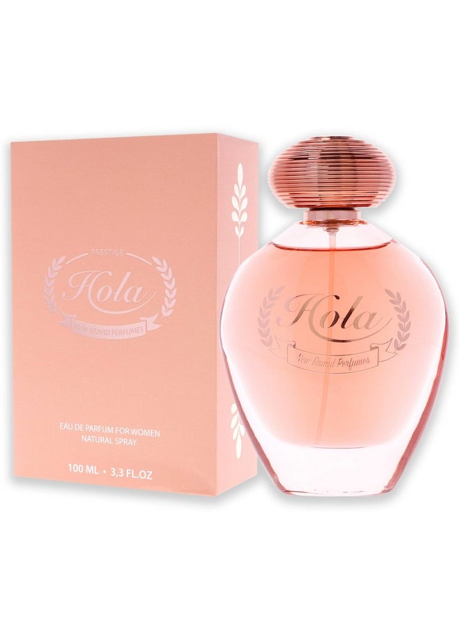 New Brand Perfumes Hola Women 3.3 oz EDP Spray, (A7854)