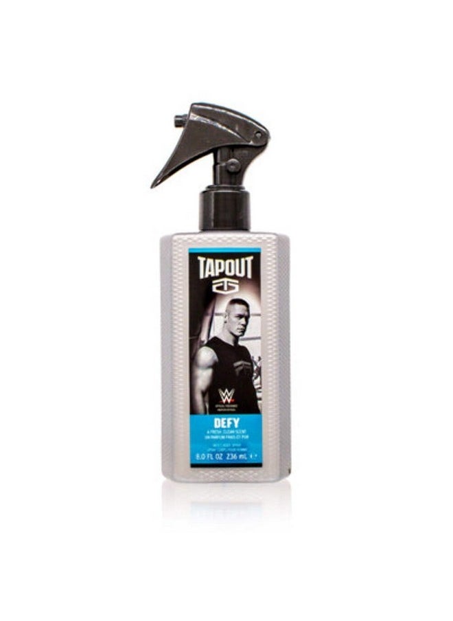 Y By Tapout Body Spray Men'S Cologne Defy 8.0 Floz, Pack Of 1