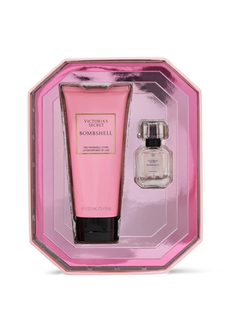 Victoria's Secret Bombshell Mini Duo Set - 100ml Fragrance Lotion & 7.5ml Perfume