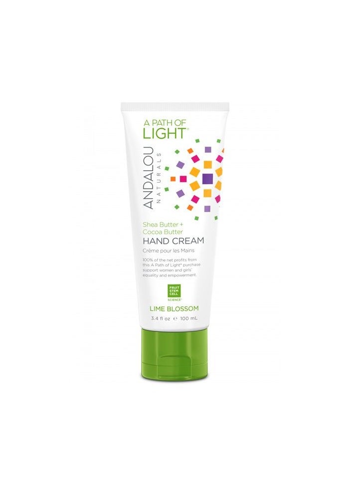 Andalou Lime Blossom Hand Cream 100ml