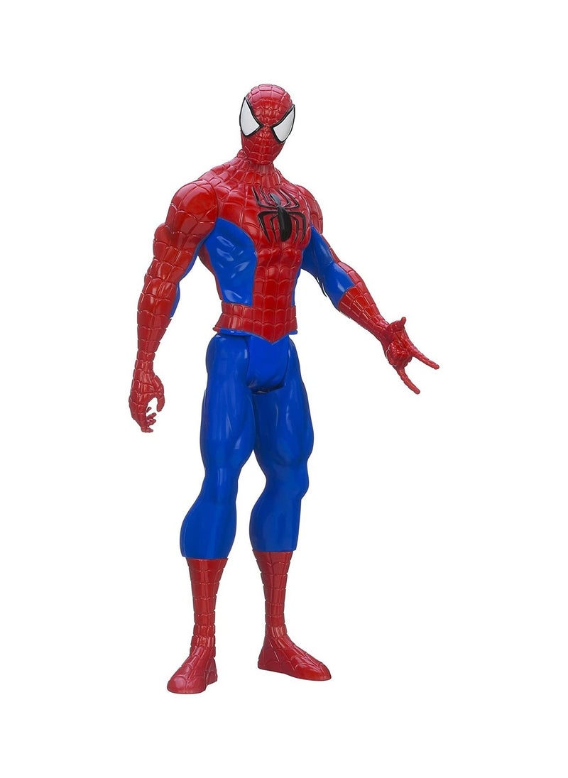 Marvel Ultimate Spider-man Titan Hero Series Spider-man Figure, 12-Inch