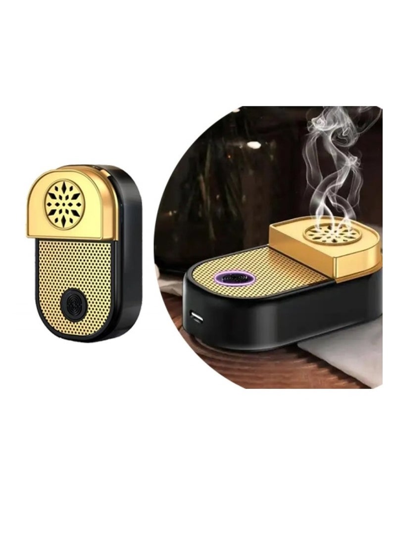 Electric Bakhoor Incense Burner For Hair ClothesThis product is a small portable electric incense burner  It Can be Used For Indoor Outdoor