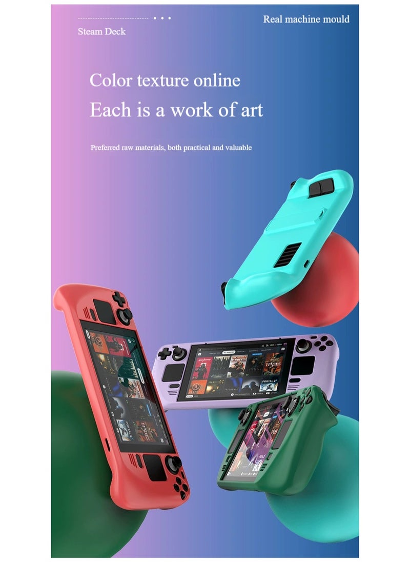 Steam Deck Game Console Sticker Anti Scratch Colorful Frosted Protective Film Without Marks