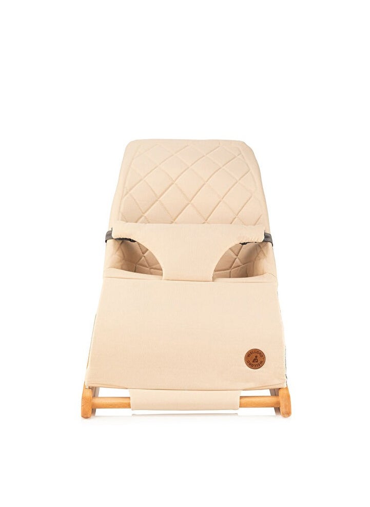 Mocha Bouncer Beige Rocking Bassinet