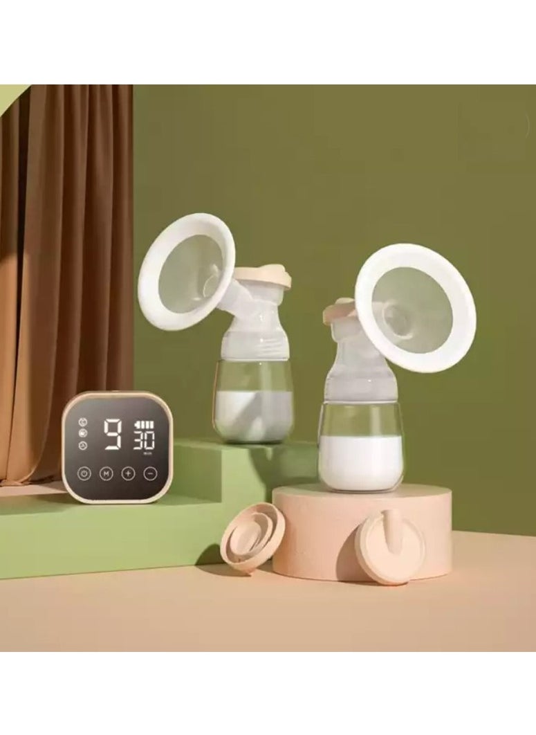 Updated Automatic Wearable Hands-Free Electric Double Breast Pump with Lactation Function