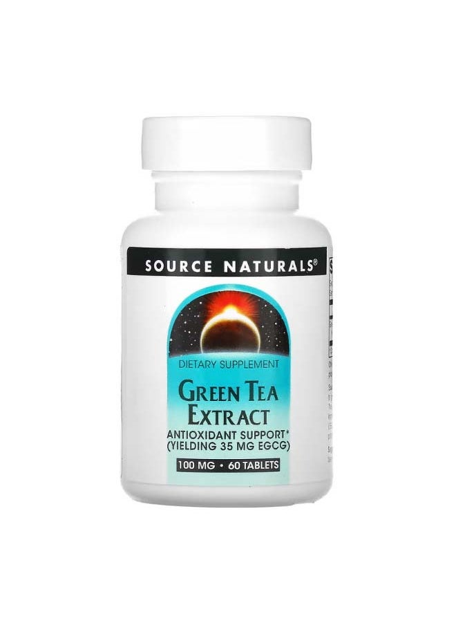 Green Tea Extract 100 mg 60 Tablets
