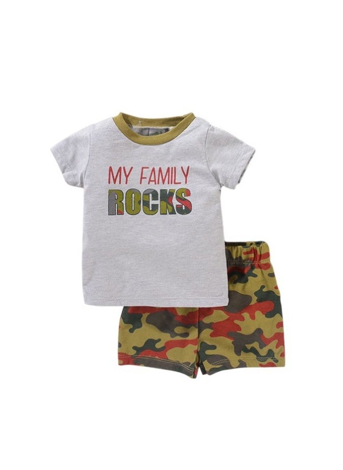 Bambimici Army Print Baby BodySuit Set of 3