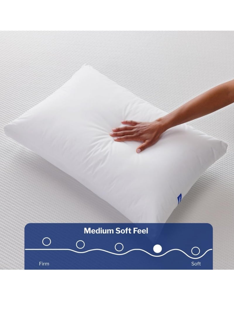 Casper Sleep Essential Pillow for Sleeping, Standard, White