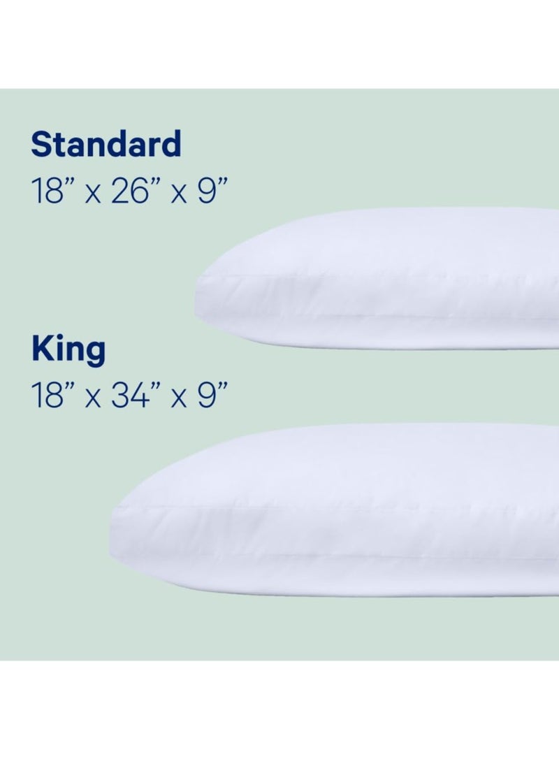 Casper Sleep Original Pillow for Sleeping, Standard, White