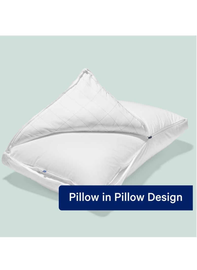 Casper Sleep Original Pillow for Sleeping, Standard, White