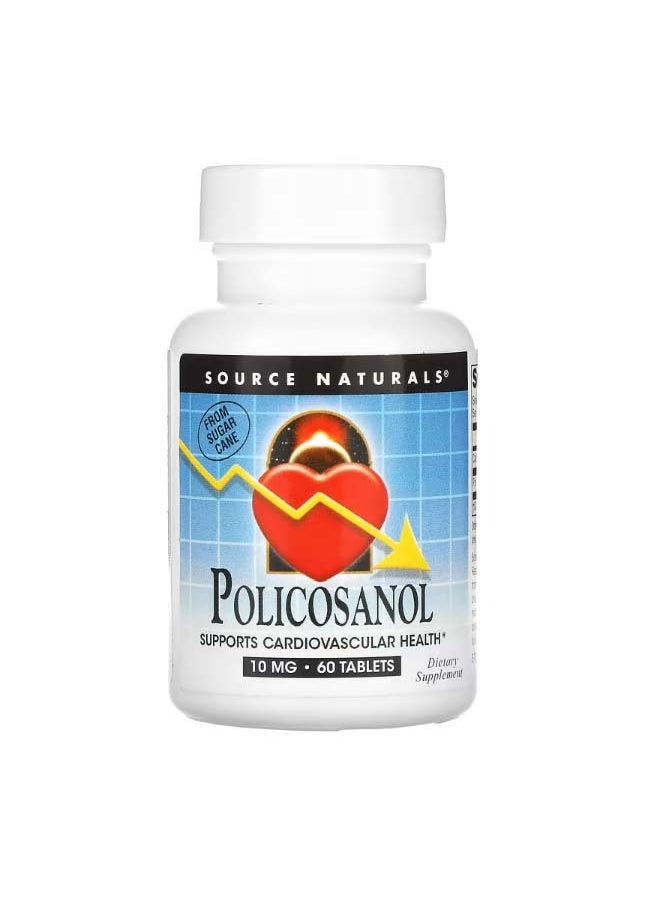 Policosanol 10 mg 60 Tablets