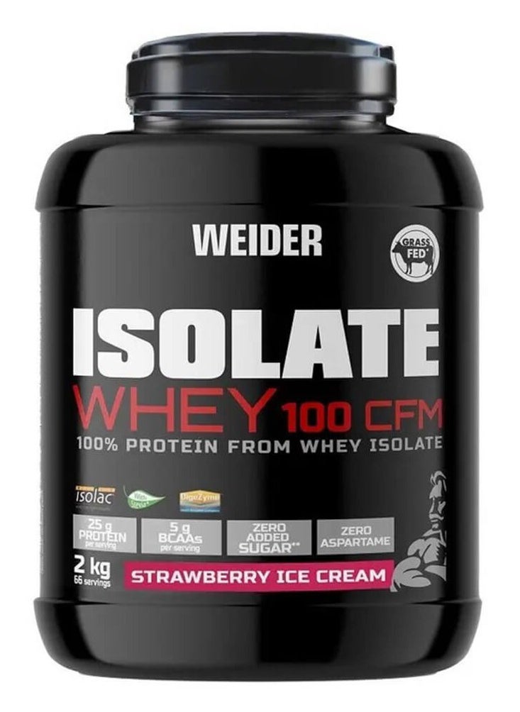 Weider Isolate Whey 100 CFM Strawberry Ice Cream 2KG