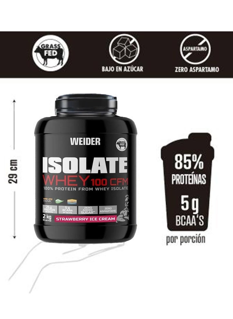 Weider Isolate Whey 100 CFM Strawberry Ice Cream 2KG