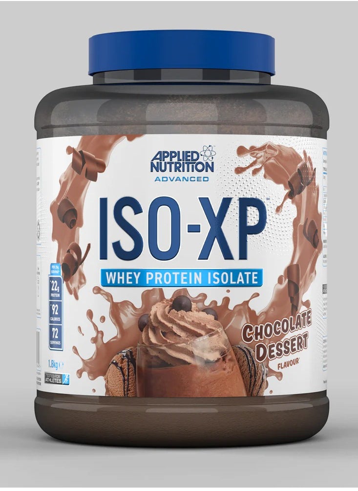 Applied Nutrition ISO-XP Whey Protein Isolate – Delicious Chocolate Dessert Flavor