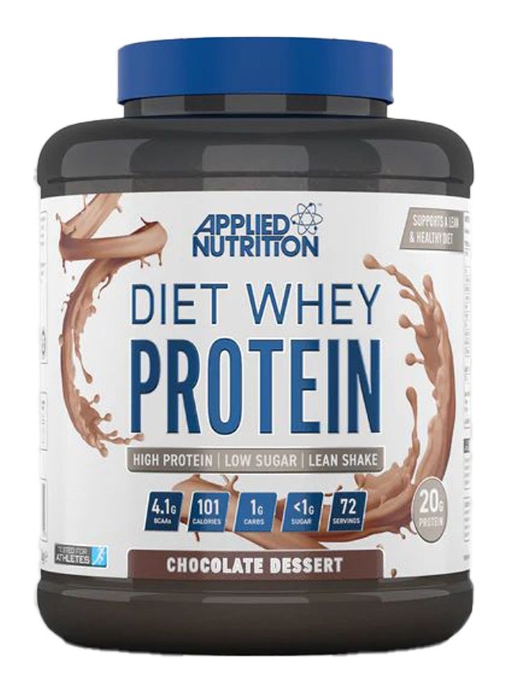 Applied Nutrition Diet Whey Protein 1.8kg - Chocolate Dessert: High Protein, Low Sugar