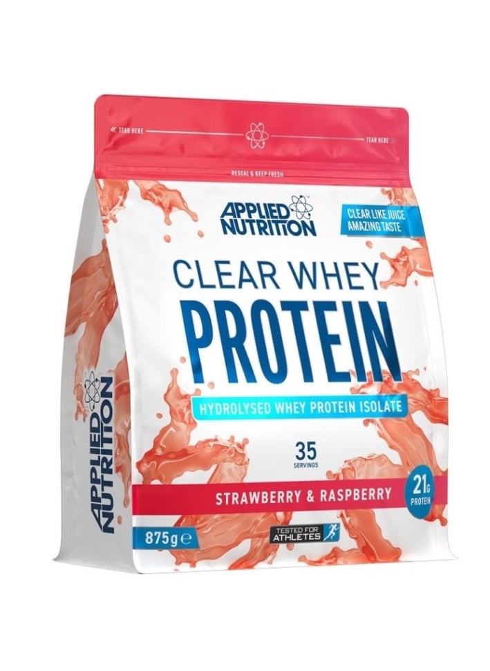 Applied Nutrition Clear Whey Protein - Strawberry & Raspberry: Refreshing Protein Boost