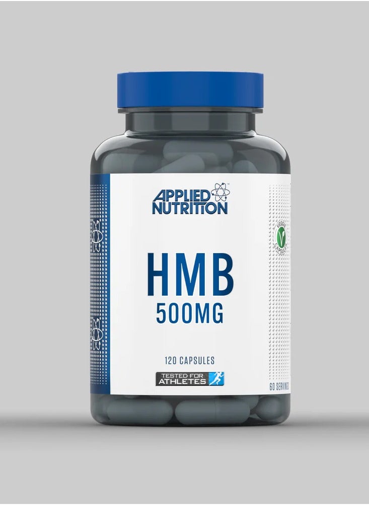 Applied Nutrition HMB 500mg - 120 Capsules for Muscle Recovery & Strength